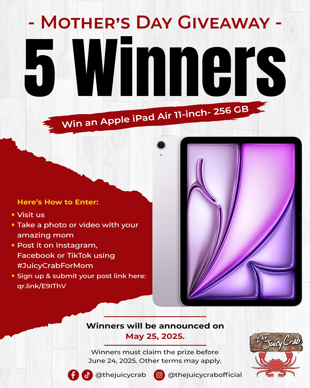  Mother’s Day Giveaway