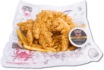 Chicken Tender Basket — 4 pieces of moist and delicious chicken tenders, cooked to perfection.