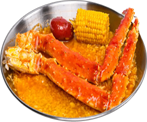 King Crab Legs — It is the king! crack into rich, sweet, and tender king crab meat.