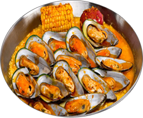 Green Mussels — Tender, juicy and distinctively flavored green mussels to compliment your meal.