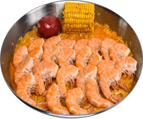 Shrimp (No Head) — Everyone’s favorite headless shrimp. It is a must-have with any of our cajun seafood boils.